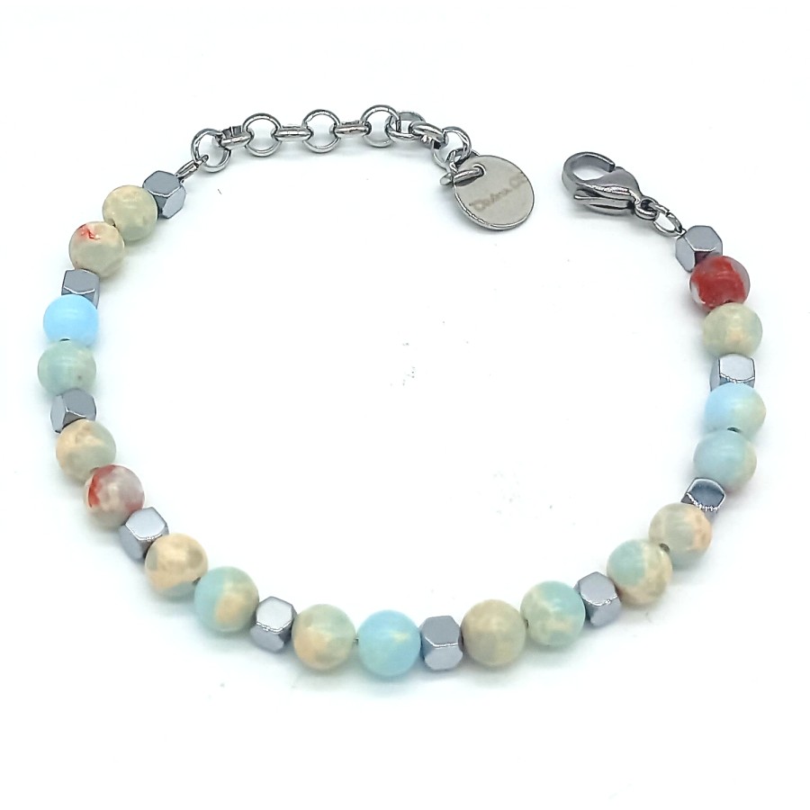 Bracciale Supreme | Sedimento Marino | 6 mm