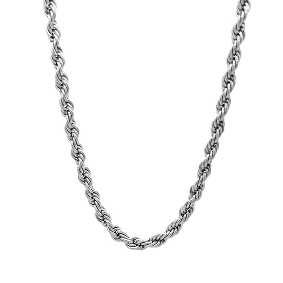 Collana Torchon Unisex | Acciaio Inossidabile Silver