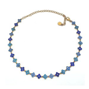 Collana Must Flower | Base Acciaio Inossidabile | Crystal Elements in 4 Sequenze