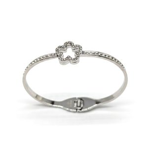 Bracciale Rigid Penta | Acciaio Inossidabile | Apri & Chiudi a Molla