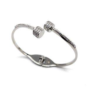 Bracciale Rigid Big Piercing | Acciaio Inossidabile | Apri & Chiudi a Molla