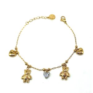 Alternative view of Bracciale Bears | Acciaio Inossidabile